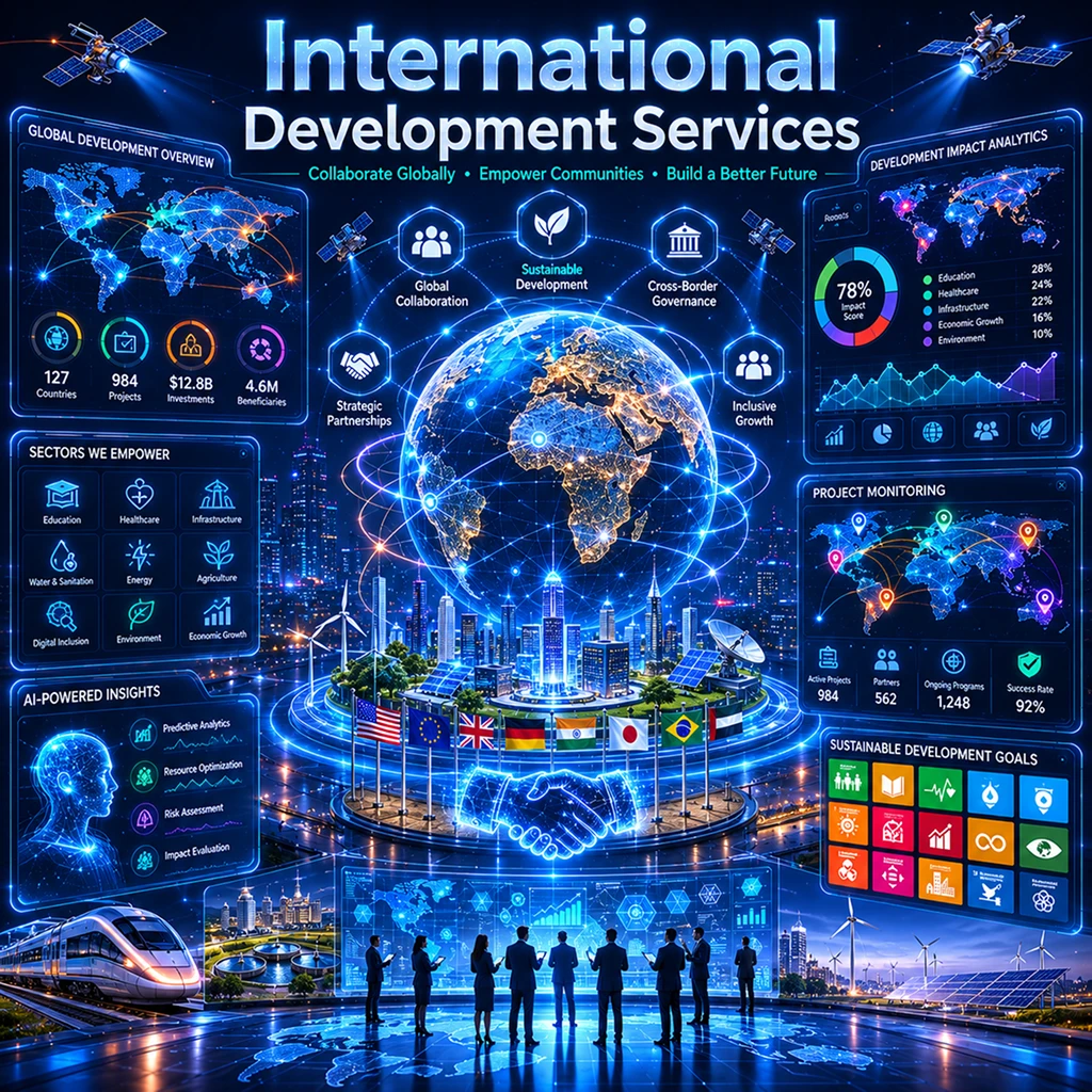 International development software solutions